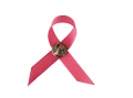 Pink Ribbon Schleife  / (Mengen) 100